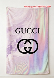 Gucci Holographic GG Tapestry Iridescent Gucci Throw Blankets IMG_2880